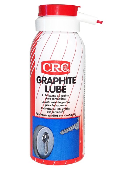 GRAPHITE LUBE: LUBRICANTE DE GRAFITO PARA CERRADURAS. SECO